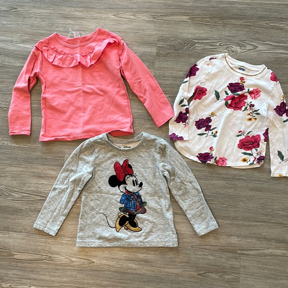 4t sweatshirt / long sleeve tee mix